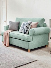 Willow & Hall Aqua Blue Buttermere Sofa Bed - Image 4 of 5