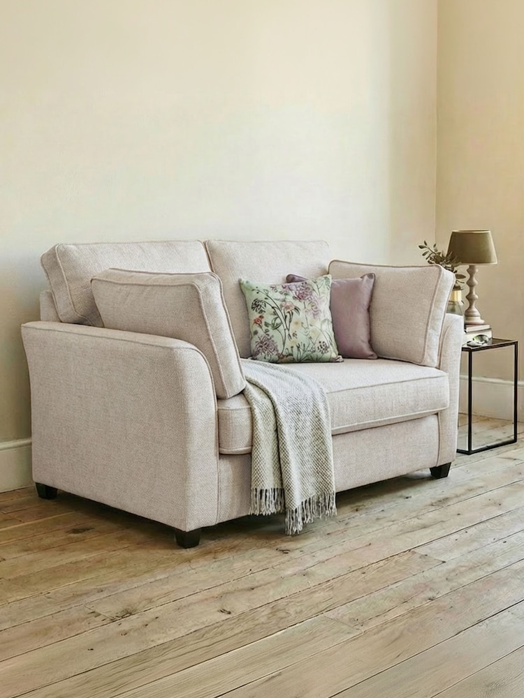 Willow & Hall Stone Cream Elmley Sofa Bed - Image 1 of 5 Willow & Hall Stone Cream Elmley Sofa Bed - Image 1 of 5