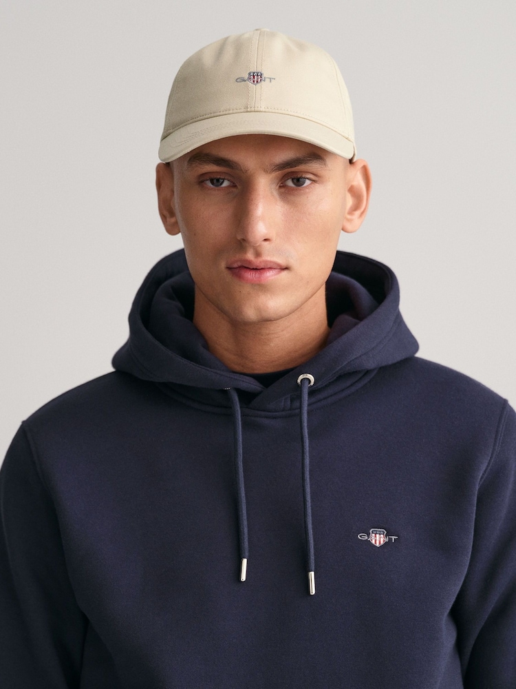 GANT Cream Shield 100% Cotton Cap - Image 1 of 3