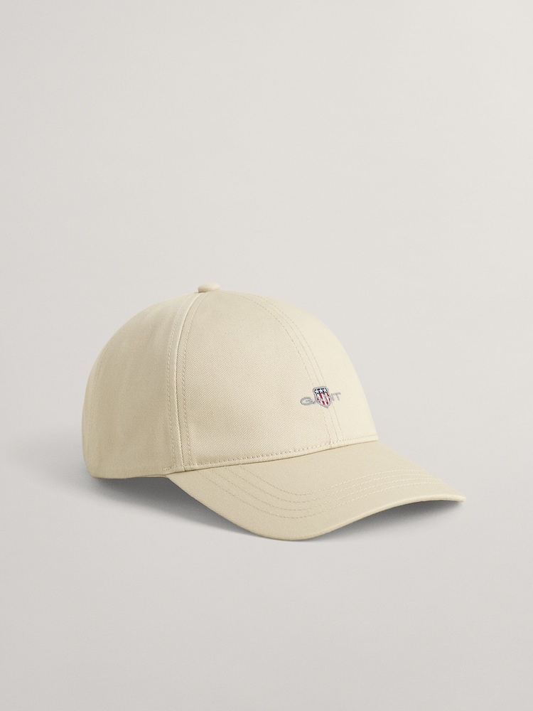 GANT Cream Shield 100% Cotton Cap - Image 2 of 3