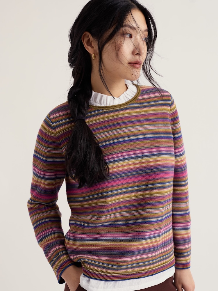 Seasalt Cornwall Green Makers Jumper - Image 2 of 5