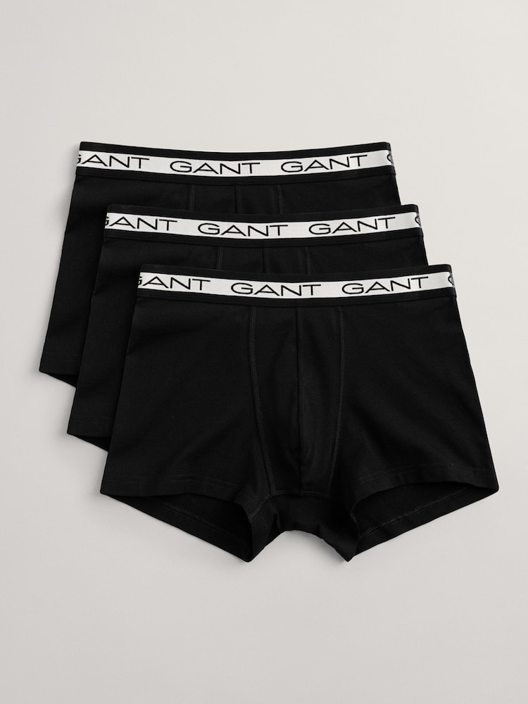 GANT Black Boxers 3 Pack - Image 1 of 6