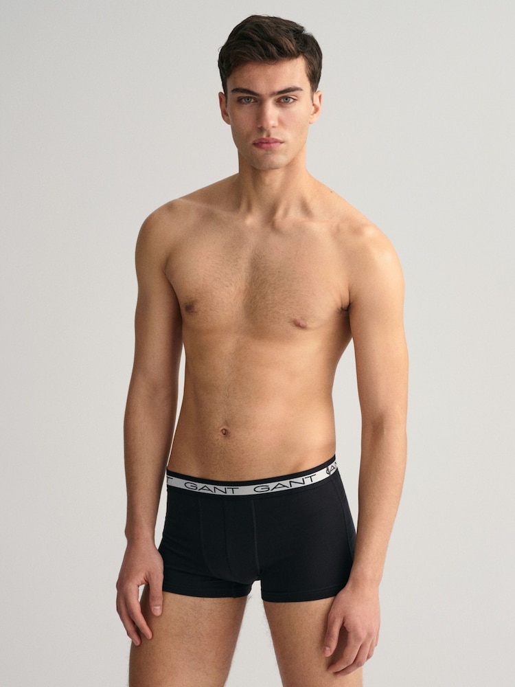 GANT Black Boxers 3 Pack - Image 2 of 6