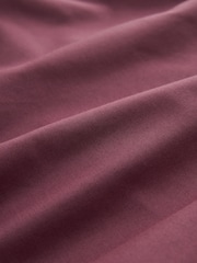 Damson Pink Regular Fit Short Sleeve Easy Iron Button Down Oxford Shirt - Image 6 of 7
