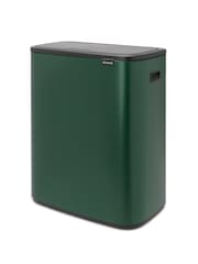 Brabantia Pine Green Bo Touch Double 30L Bin - Image 3 of 6