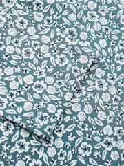 Seasalt Cornwall Teal Blue Easel Long Sleeve Jersey Top - Image 3 of 3