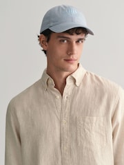 GANT Light Blue Shield 100% Cotton Cap - Image 1 of 3