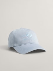 GANT Light Blue Shield 100% Cotton Cap - Image 2 of 3