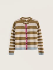 Seasalt Cornwall Green Pinwell Cardigan - Image 4 of 5