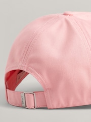 GANT Pink Shield 100% Cotton Cap - Image 3 of 3
