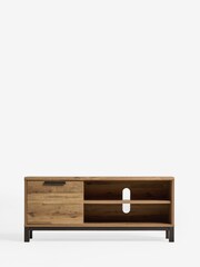 Dark Bronx Up to 50 inch Oak Effect TV Unit - Image 3 of 9