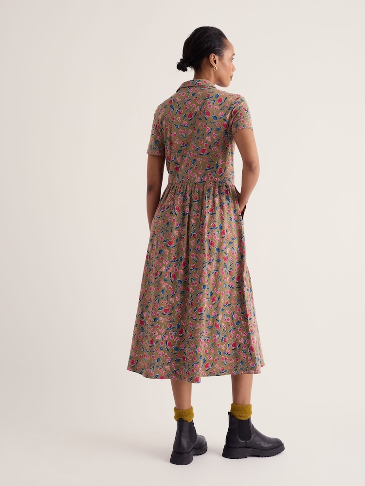 Seasalt Cornwall Brown Mainland Dress - Image 2 of 5 Seasalt Cornwall Brown Mainland Dress - Image 2 of 5