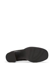 Clarks Black Patent Zoya85 Court Shoes - Image 5 of 5