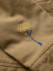 Seasalt Cornwall Green Porth Embroidered Jacket - Image 5 of 5