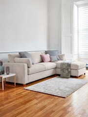 Willow & Hall Stone Cream Ashwell Sofa Bed - Image 1 of 5