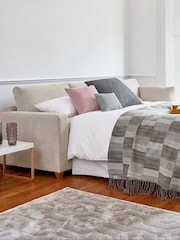Willow & Hall Stone Cream Ashwell Sofa Bed - Image 4 of 5