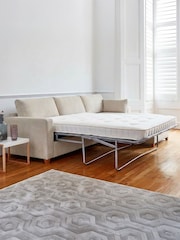 Willow & Hall Stone Cream Ashwell Sofa Bed - Image 5 of 5
