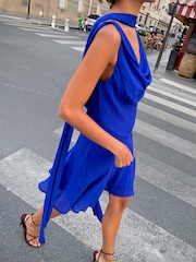 Never Fully Dressed Blue Mini Sophie Dress - Image 3 of 5