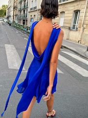 Never Fully Dressed Blue Mini Sophie Dress - Image 4 of 5