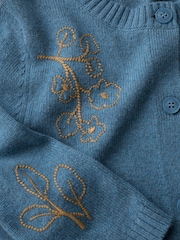 Seasalt Cornwall Blue Potting Shed Cardigan - Image 5 of 5