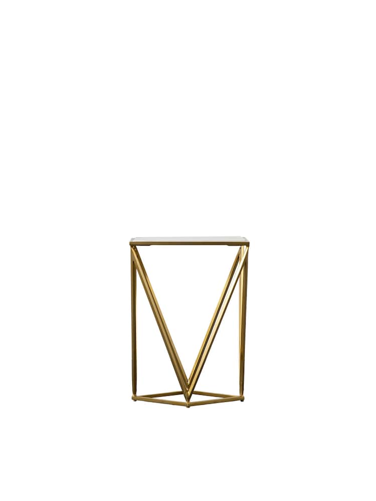 Gallery Home Gold Hayward Side Table - Image 2 of 3