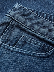 Seasalt Cornwall Mid Wash Blue Petite Boatyard Jeans - Image 5 of 5