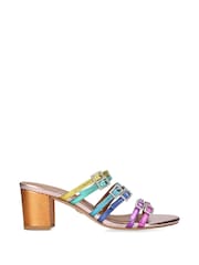 Kurt Geiger London Pierra Block Mule Sandals - Image 2 of 5