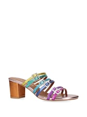 Kurt Geiger London Pierra Block Mule Sandals - Image 3 of 5