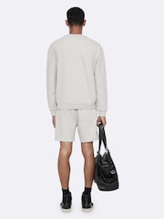 AllSaints Off-White Aston Crew Neck Sweat Top - Image 3 of 8