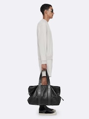 AllSaints Off-White Aston Crew Neck Sweat Top - Image 4 of 8