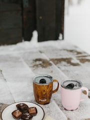 S’well Blush Pink 350ml Travel Mug with Handle - Image 2 of 4