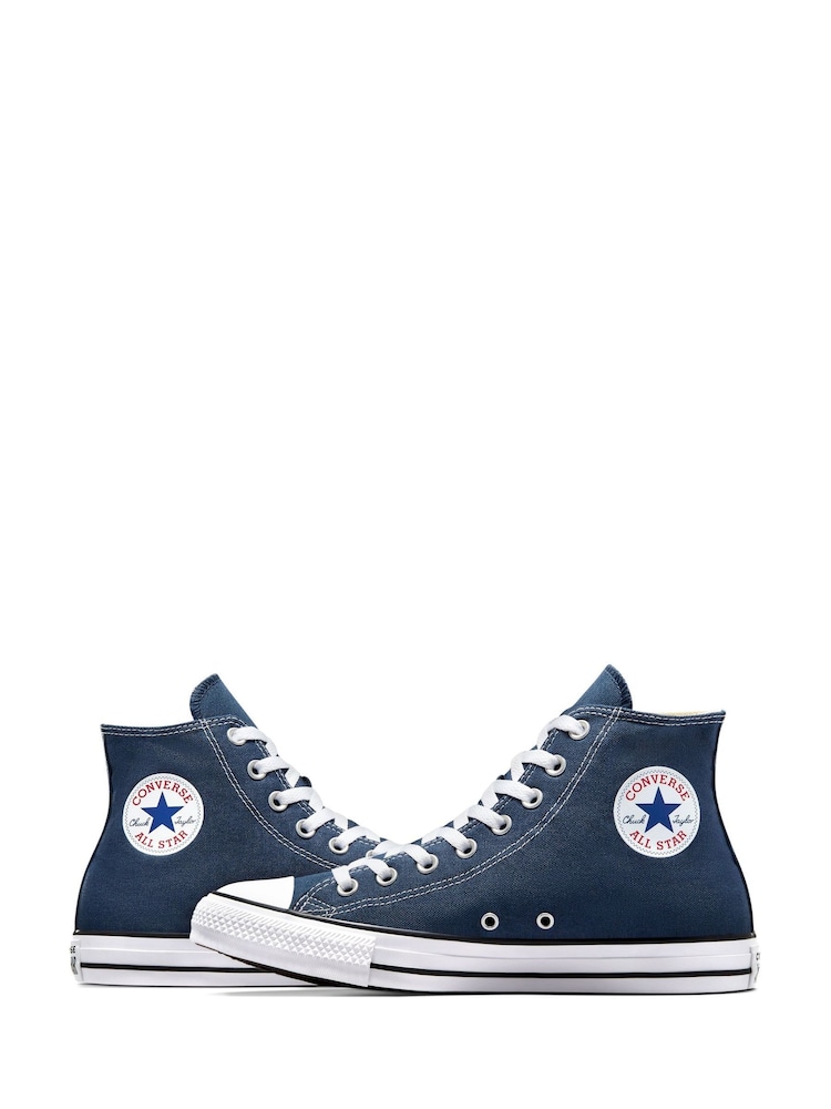 Converse Navy Chuck Taylor All Star High Trainers - Image 10 of 11