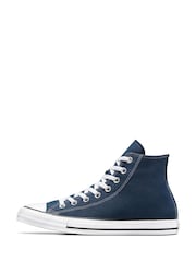 Converse Navy Chuck Taylor All Star High Trainers - Image 6 of 11
