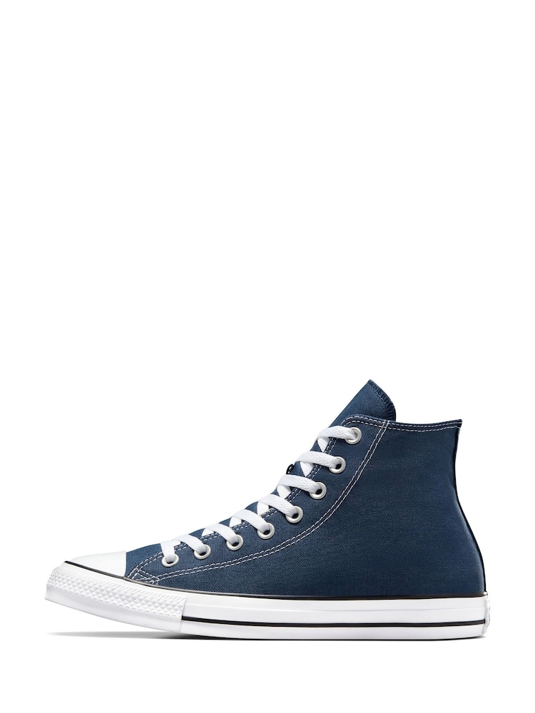 Converse Navy Chuck Taylor All Star High Trainers - Image 6 of 11