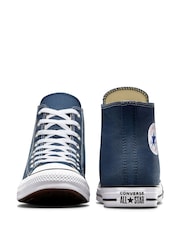 Converse Navy Chuck Taylor All Star High Trainers - Image 8 of 11