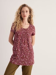Seasalt Cornwall Red Busy Lizzy Tunic - Image 1 of 5