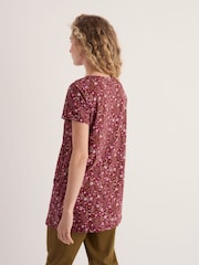 Seasalt Cornwall Red Busy Lizzy Tunic - Image 2 of 5