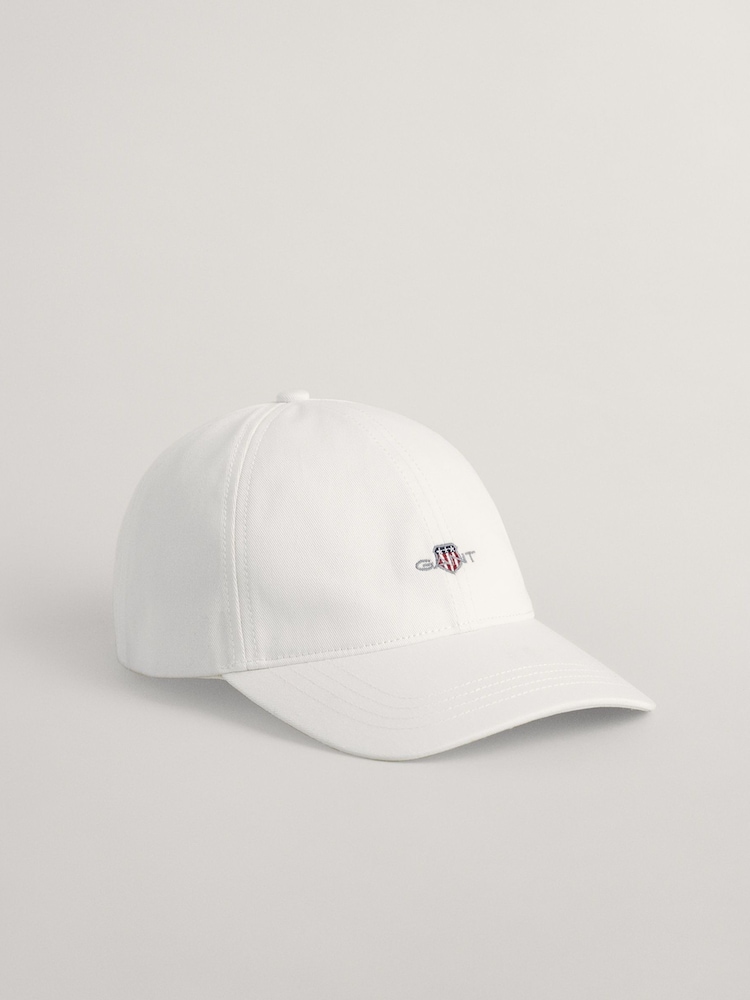 GANT White Shield 100% Cotton Cap - Image 2 of 3