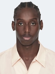 AllSaints White Maddox Short Sleeve Crew Neck Shirt - Image 2 of 8