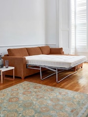 Willow & Hall Ember Orange Ashwell Sofa Bed - Image 5 of 5