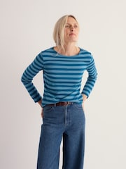 Seasalt Cornwall Blue Sailor Shirt - Image 1 of 5