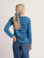 Seasalt Cornwall Blue Sailor Shirt - Image 3 of 5