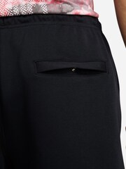 Nike Black Club Flow French Terry Shorts - Image 8 of 9