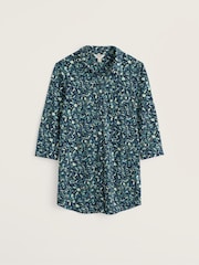 Seasalt Cornwall Blue 3/4 Dove Plant Tunic - Image 4 of 5