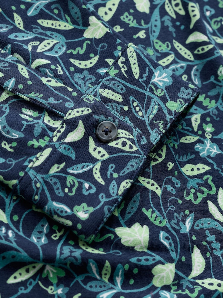 Seasalt Cornwall Blue 3/4 Dove Plant Tunic - Image 5 of 5