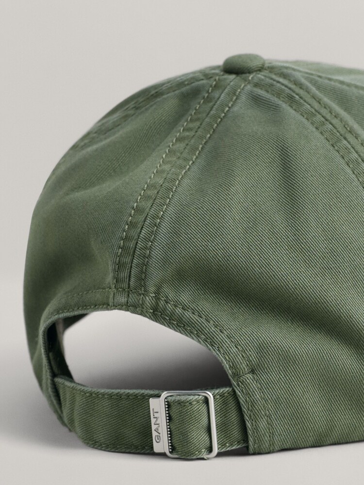 GANT Green 100% Cotton Shield Cap - Image 3 of 3 GANT Green 100% Cotton Shield Cap - Image 3 of 3