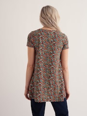 Seasalt Cornwall Blue Screenprint Tunic - Image 3 of 5
