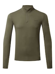 Tog 24 Green Snowdon Thermal Quarter Zip Saga T-Shirt - Image 6 of 7
