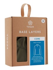 Tog 24 Green Snowdon Thermal Quarter Zip Saga T-Shirt - Image 7 of 7
