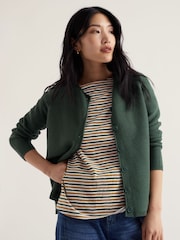 Seasalt Cornwall Green Makers Cardigan - Image 2 of 5